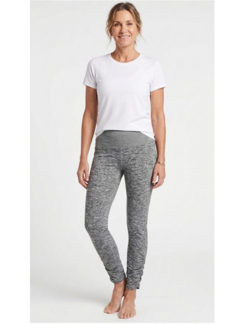 Calia by Carrie Underwood Women's Gray Leggings - Size L